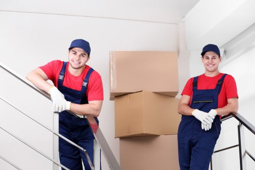Removal van serving homes in South Tottenham