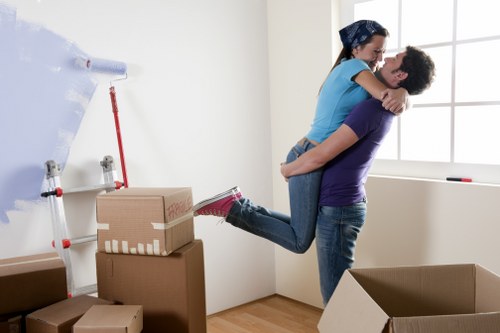 Professional handling of retail and office items during a South Tottenham commercial move