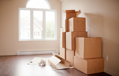 Removal team planning a move for a flat or office in South Tottenham