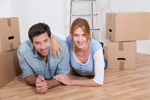 Careful furniture handling during a South Tottenham move