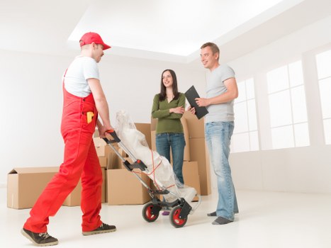 Residential moving day in South Tottenham with local access considerations