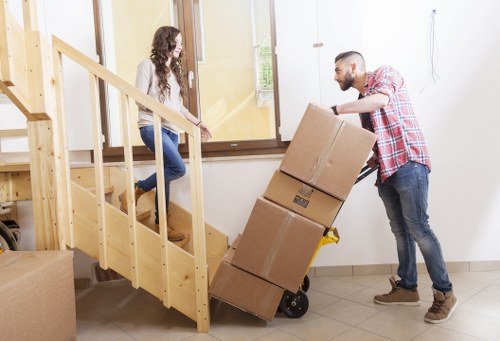 South Tottenham man and van service supporting a residential move with organized transport