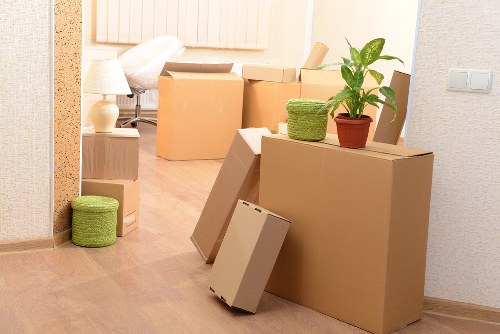 Commercial movers assisting a South Tottenham business relocation