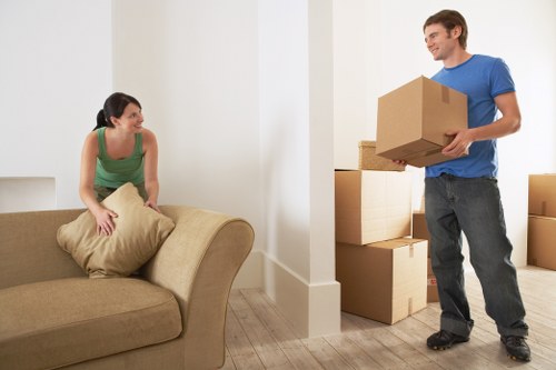 Unpacking assistance for a family home in South Tottenham